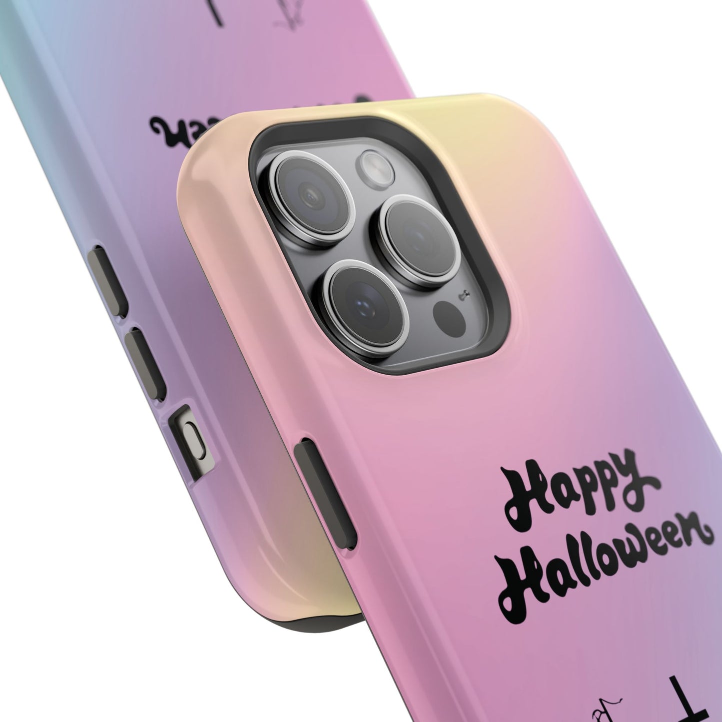 Magnetic Tough Cases, Halloween Gradient Background, Cemetery Halloween Phone Covers, Spooky Magnetic Cases, Ghostly Tough Phone Cases,