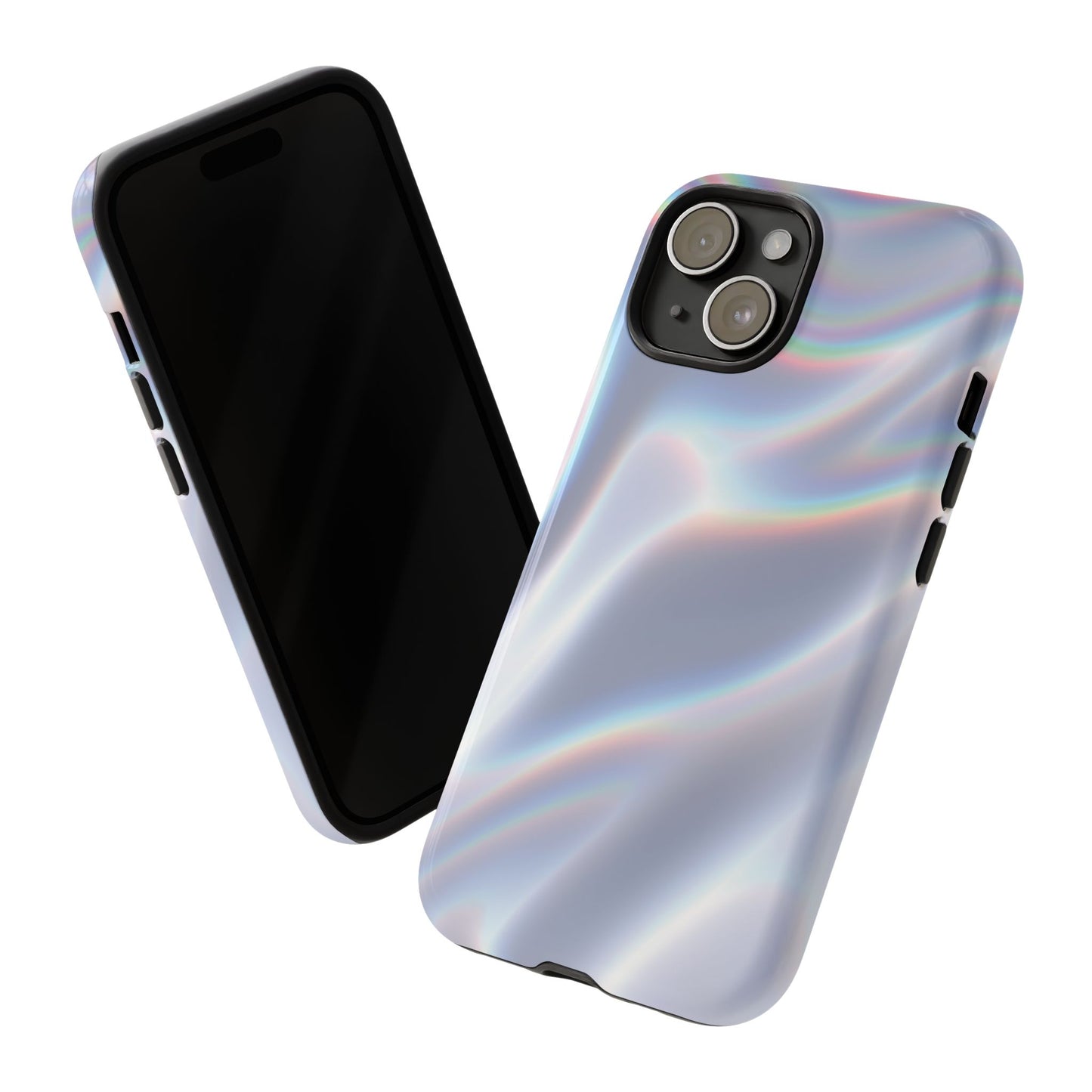 Phone Cases, Holographic Samsung iPhone Accessories, Glossy Unique Design, Gift for Women Teens Self, Holographic Background