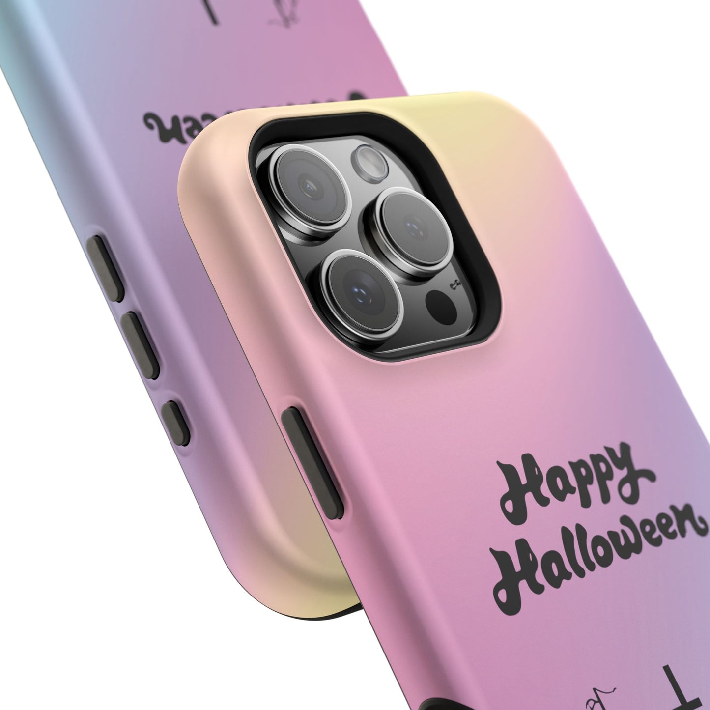 Magnetic Tough Cases, Halloween Gradient Background, Cemetery Halloween Phone Covers, Spooky Magnetic Cases, Ghostly Tough Phone Cases,