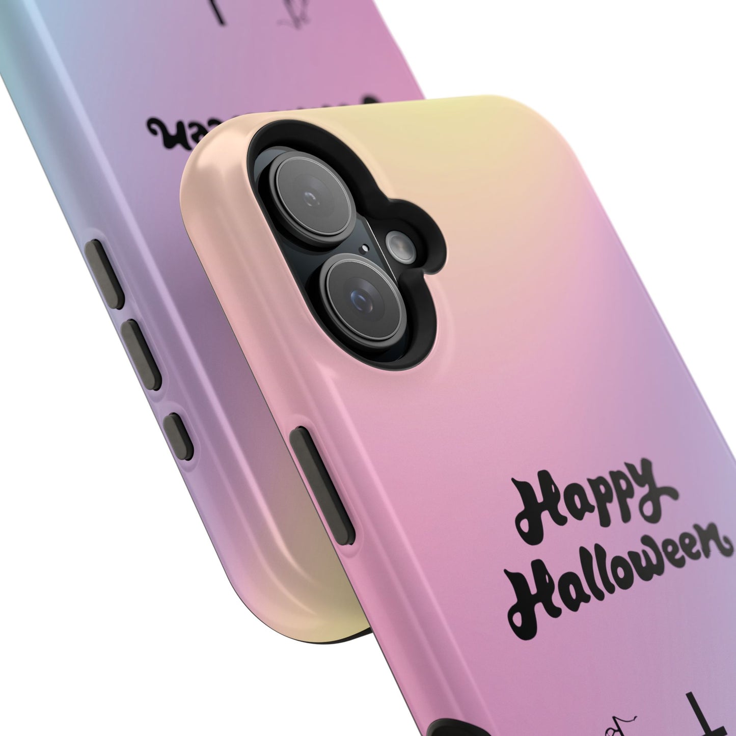 Magnetic Tough Cases, Halloween Gradient Background, Cemetery Halloween Phone Covers, Spooky Magnetic Cases, Ghostly Tough Phone Cases,