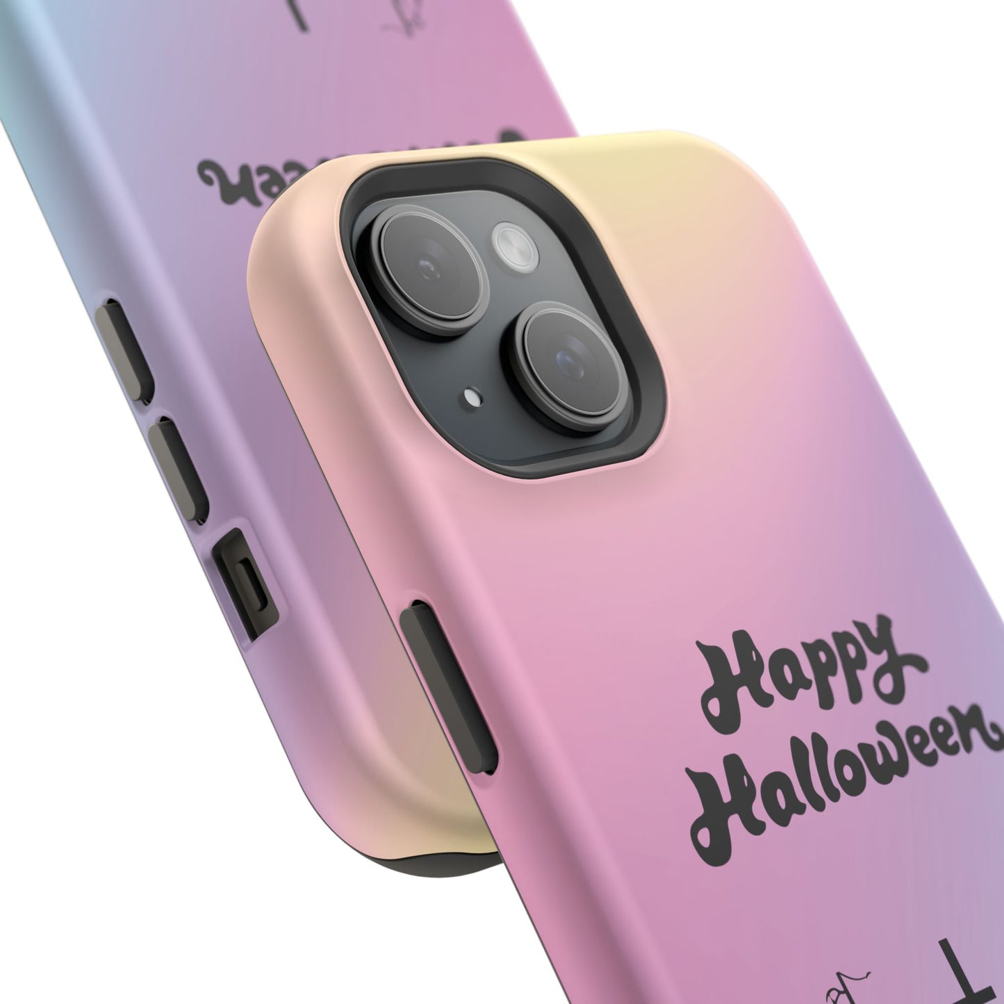 Magnetic Tough Cases, Halloween Gradient Background, Cemetery Halloween Phone Covers, Spooky Magnetic Cases, Ghostly Tough Phone Cases,