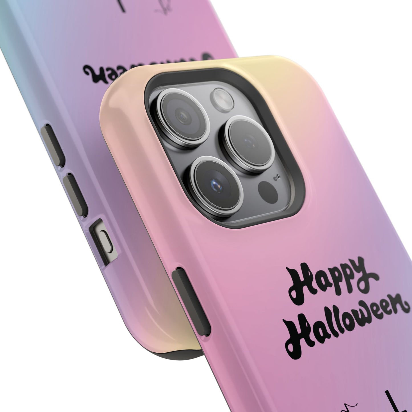 Magnetic Tough Cases, Halloween Gradient Background, Cemetery Halloween Phone Covers, Spooky Magnetic Cases, Ghostly Tough Phone Cases,
