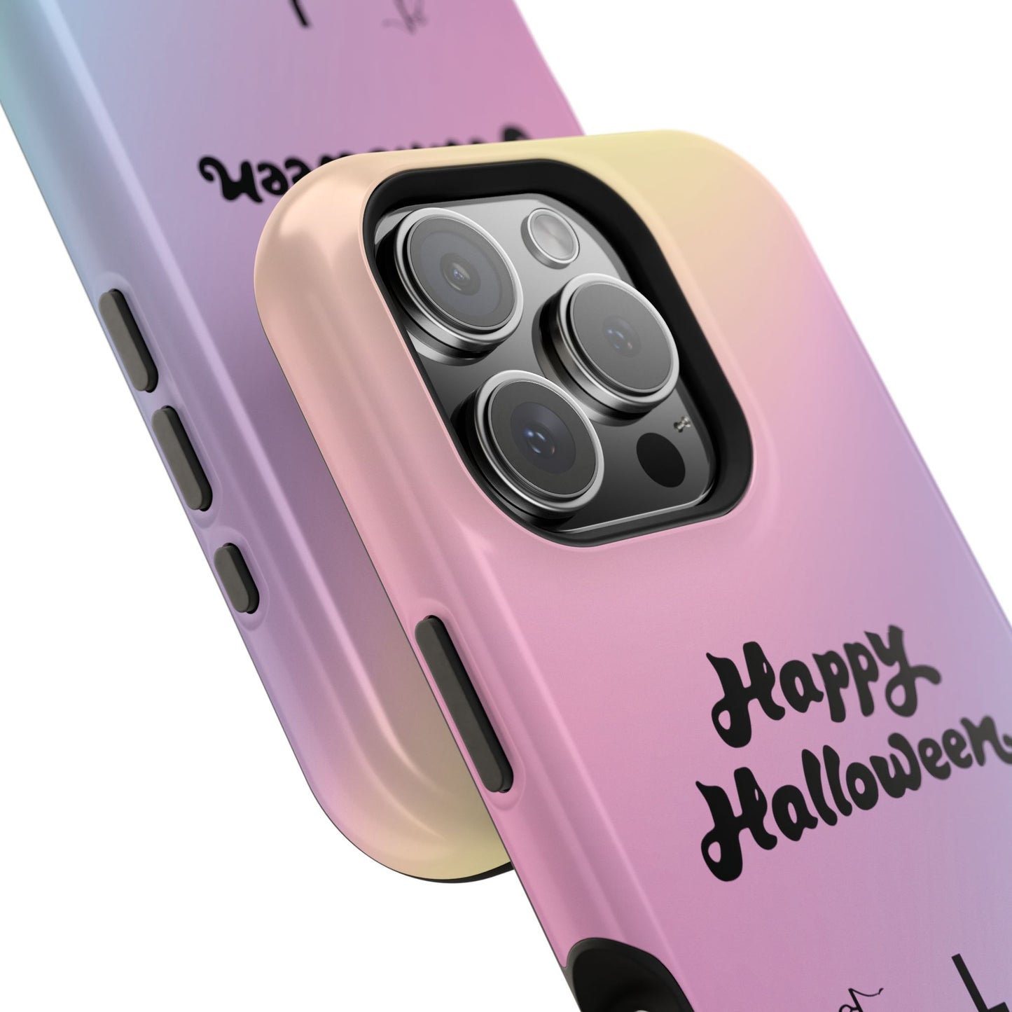 Magnetic Tough Cases, Halloween Gradient Background, Cemetery Halloween Phone Covers, Spooky Magnetic Cases, Ghostly Tough Phone Cases,